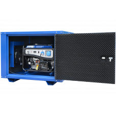 Бензогенератор TSS-SGG-7500Е в кожухе МК-1