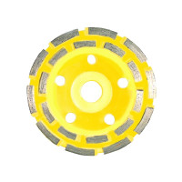 Чашка алмазная двухрядная Biber 70711 125 мм