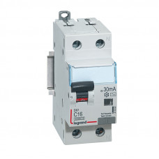 Дифференциальный автомат Legrand DX3 6кА 230В 16А характиристика С 30мА 2П(1P+N) (тов-164104)