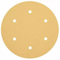 *GRIPPAPER225P080H6-50 Абразивный круг SCHTAER GRIPPaper 225 мм на бумажной основе 6 отверстий,50 шт