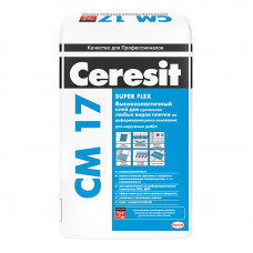 Клей для плитки Церезит CM17, 25 кг