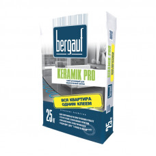 Клей усиленный для плитки Бергауф Keramik Pro, 25 кг