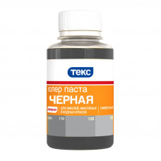 Колер для краски универсальный чёрный (0,1 л)