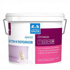 Краска в/д для стен и потолков Оптимум (3 кг)