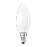 Лампа накаливания Osram Е14, свеча, 40Вт, 230В, матовая