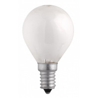 Лампа накаливания Osram Е14, шар, 60Вт, 230В, матовая