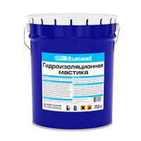 Мастика гидроизоляционная, металлическое ведро, 21,5 л