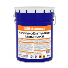 Мастика каучукобитумная, металлическое ведро, 5 л