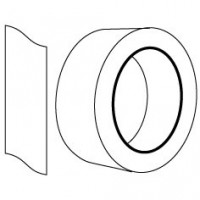Малярная лента 0,025x50 м жёлтая