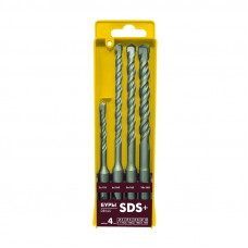 Набор буров Biber 79502 SDS + (d=5, 6, 8, 10 мм) (набор 4 шт.)