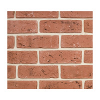 Плитка облицовочная Кирпич ручной формовки т/коррал. 215х65х10 мм, 30 шт