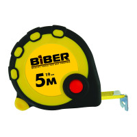 Рулетка Biber 40094 Standart обрезиненный корпус 7,5 м/25 мм
