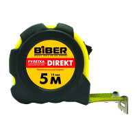 Рулетка Biber 40103 Direkt обрезиненный корпус 5 м/19 мм