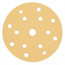 *Schtaer 255Abrasive paper абразив на бумажной основе в кругах 15отв. D=150 Р100 (набор 10шт)