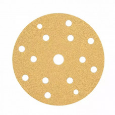 *Schtaer 255Abrasive paper абразив на бумажной основе в кругах 15отв. D=150 Р80 (набор 10шт)