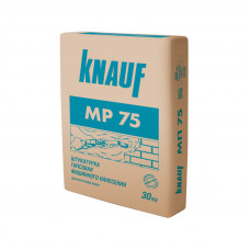 Штукатурка машинная гипсовая Кнауф МП-75, 30 кг